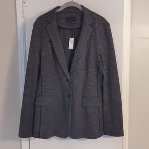 Banana Republic houndstooth blazer